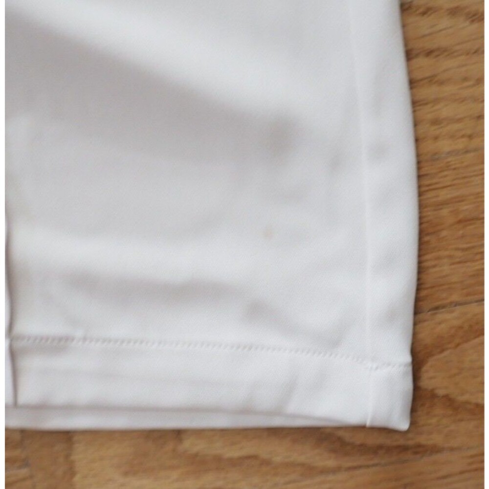 Melloday Women's Size Large White Ivory Wide Leg High Rise Crop Pants NWT "READ" - Picture 9 of 10